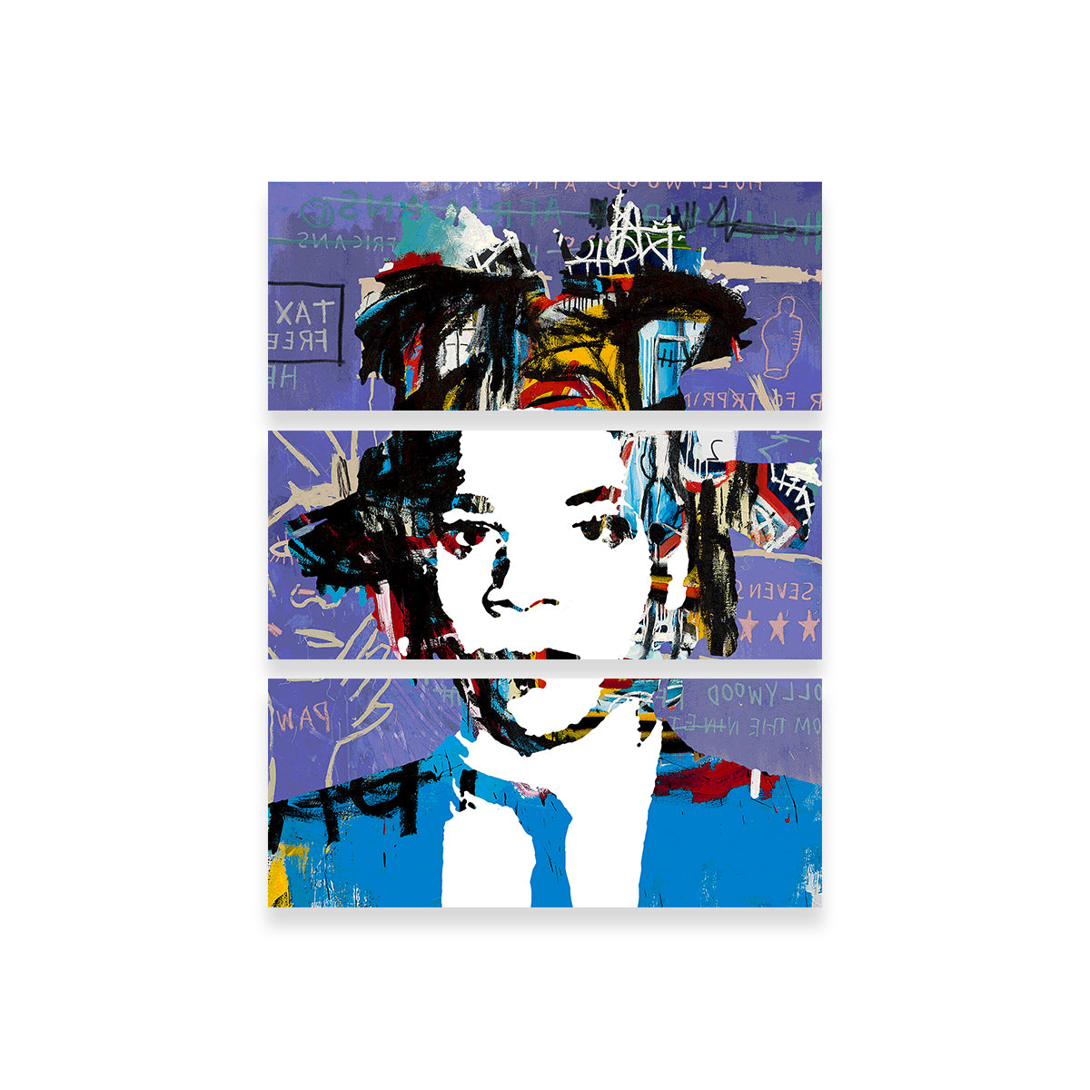 Unique Basquiat Inspired Wall Art for Home Decor