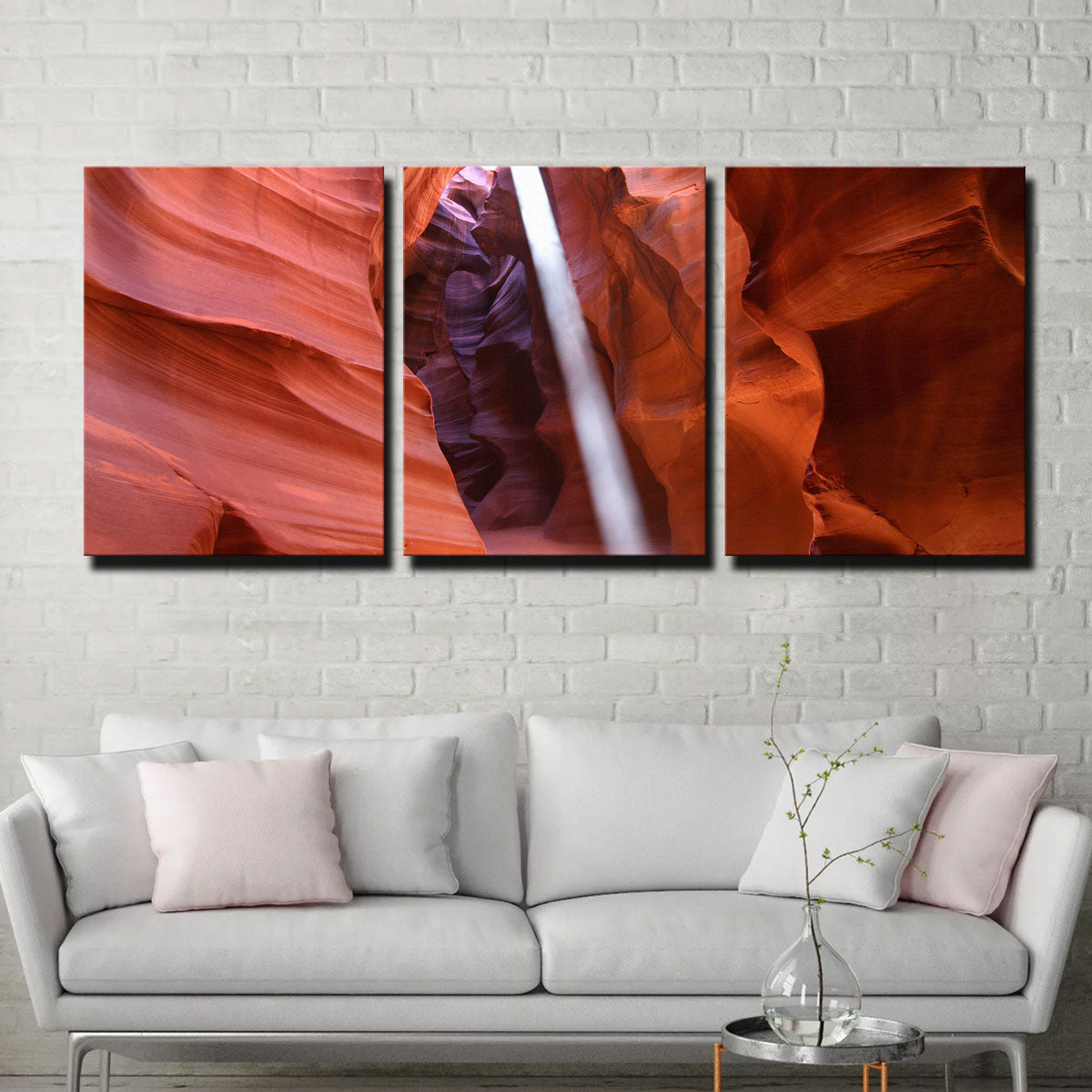 Stunning Antelope Canyon Light Beam Wall Art for Your Home Decor