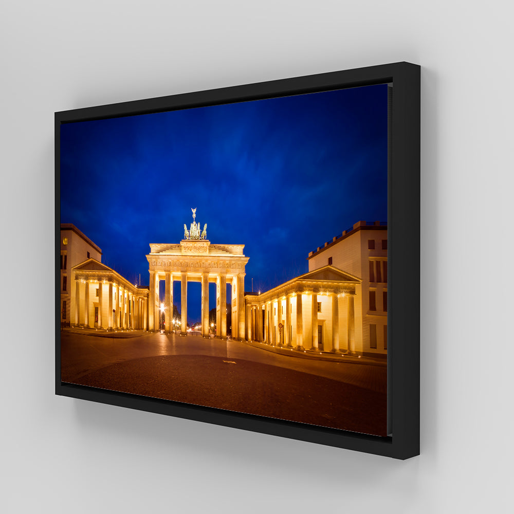 Exquisite Berlin Brandenburg Gate Wall Art by Melanie Viola