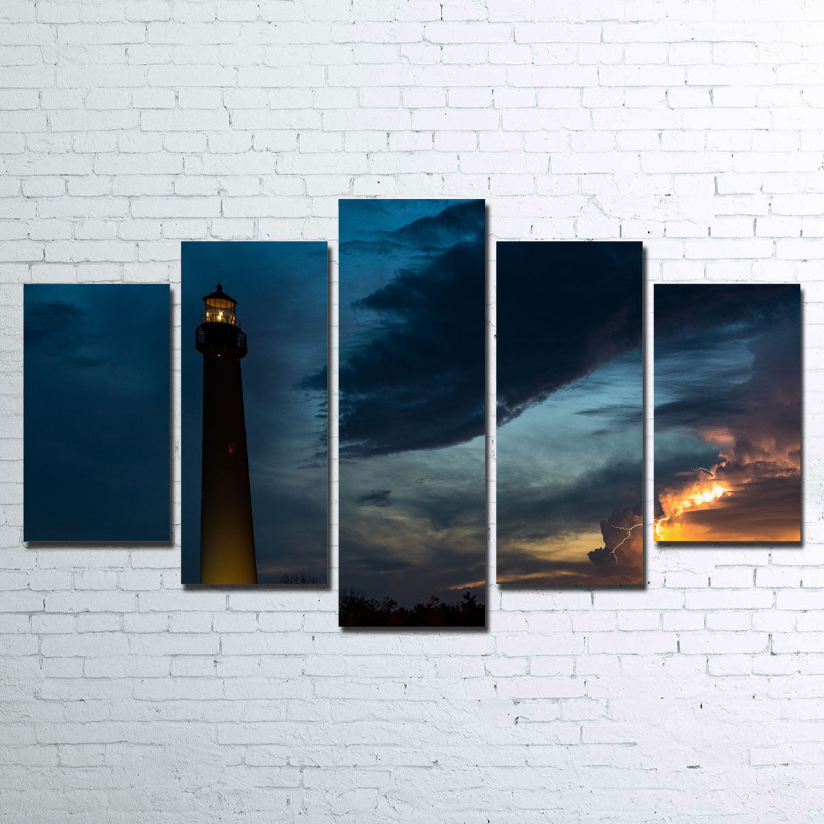 Stunning Cape May Lighthouse Wall Art by Dennis Maida