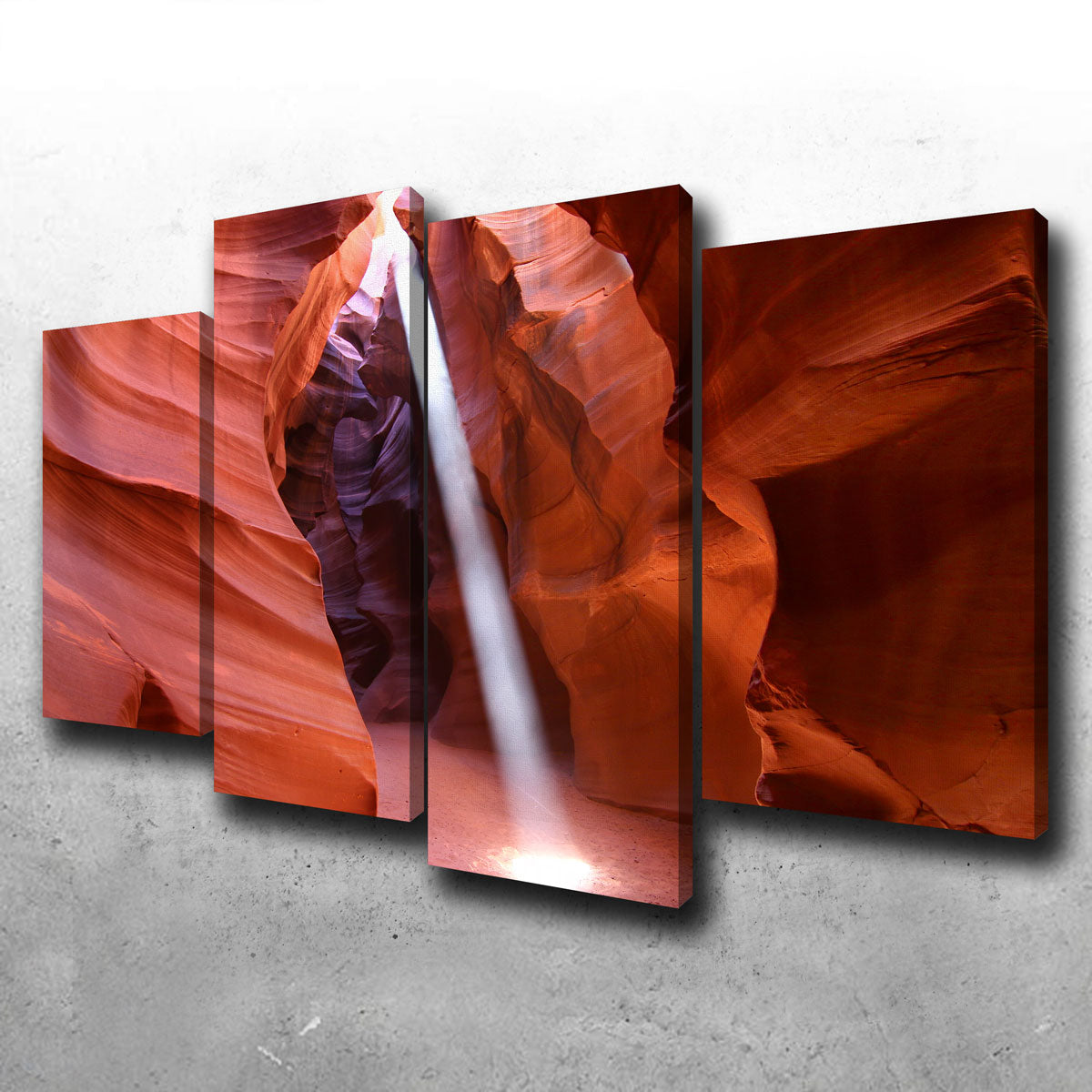 Stunning Antelope Canyon Light Beam Wall Art for Your Home Decor