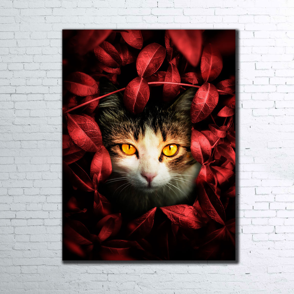 Exquisite Cat Hunting Wall Art by Manuel Luces