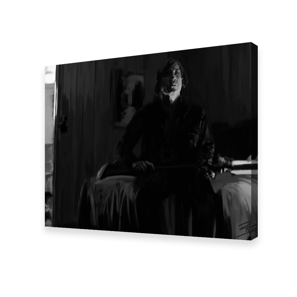 Stunning Anton Chigurh Wall Art by Andy Brackpool