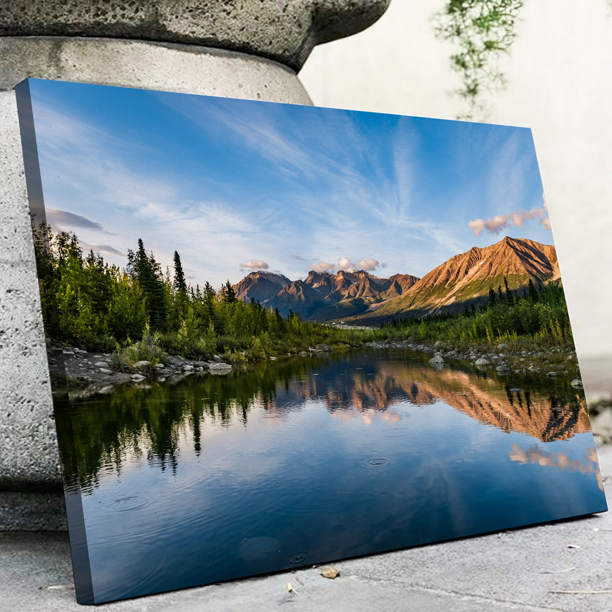Breathtaking Alaskan Reflections Wall Art by Lucas Moore