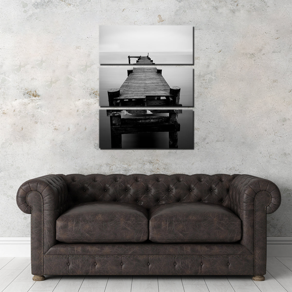 Exquisite Pierside Wall Art by Dennis Maida