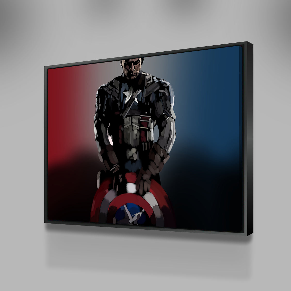 Captain America's Cap and His Shield Wall Art by Andy Brackpool
