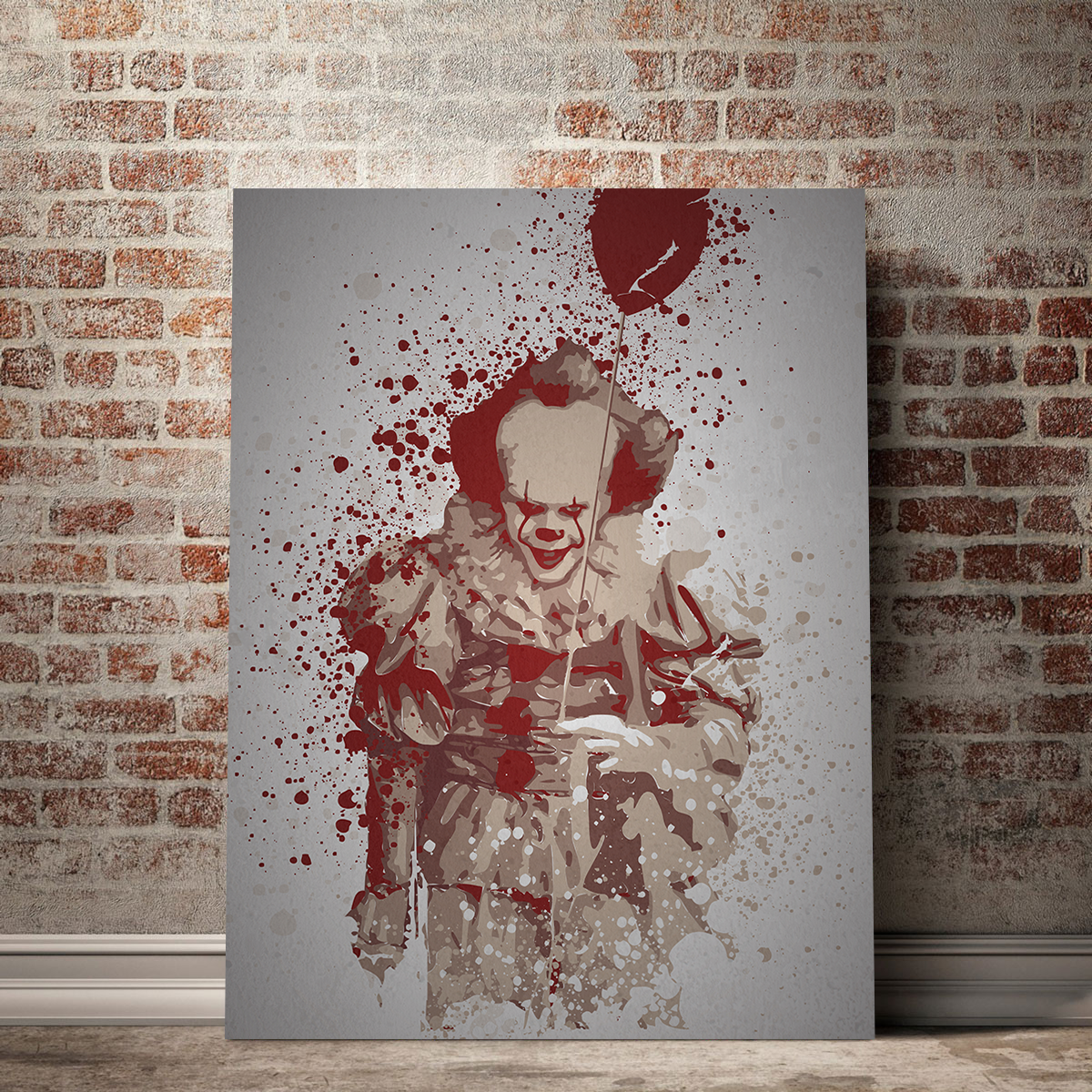 Eye - Catching Pennywise Wall Art by TM Creative Design