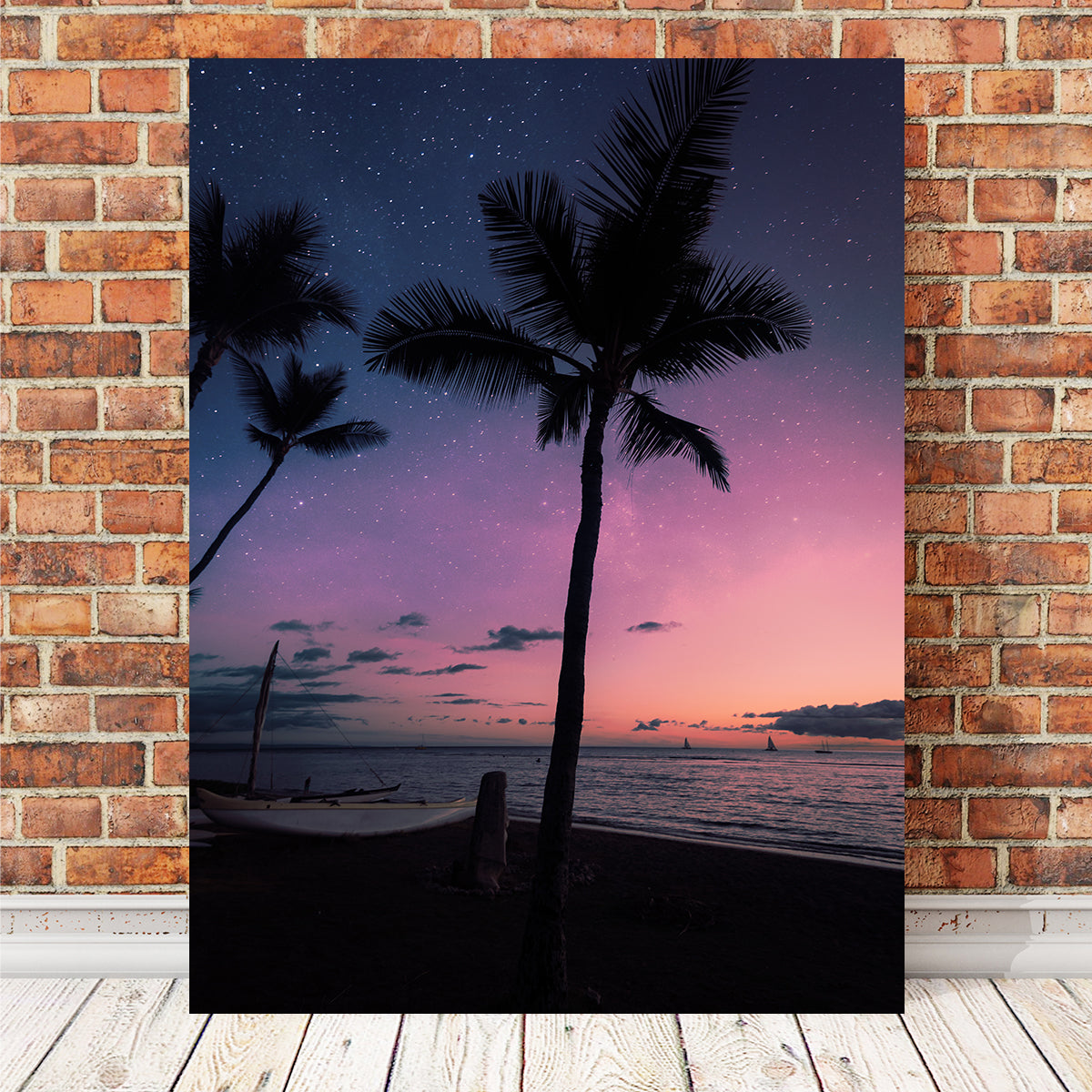 Enchanting Night Wonder Wall Art by Lucas Moore