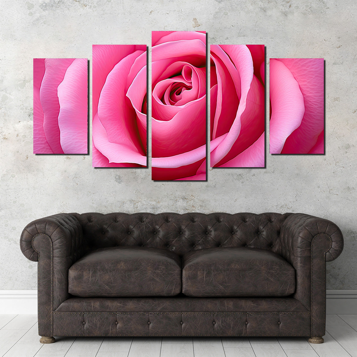 Gorgeous Pink Rose Canvas Print