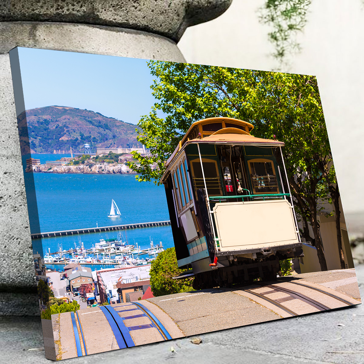 Hyde Street Cable Car High - Quality Wall Art for Stunning Home Decor