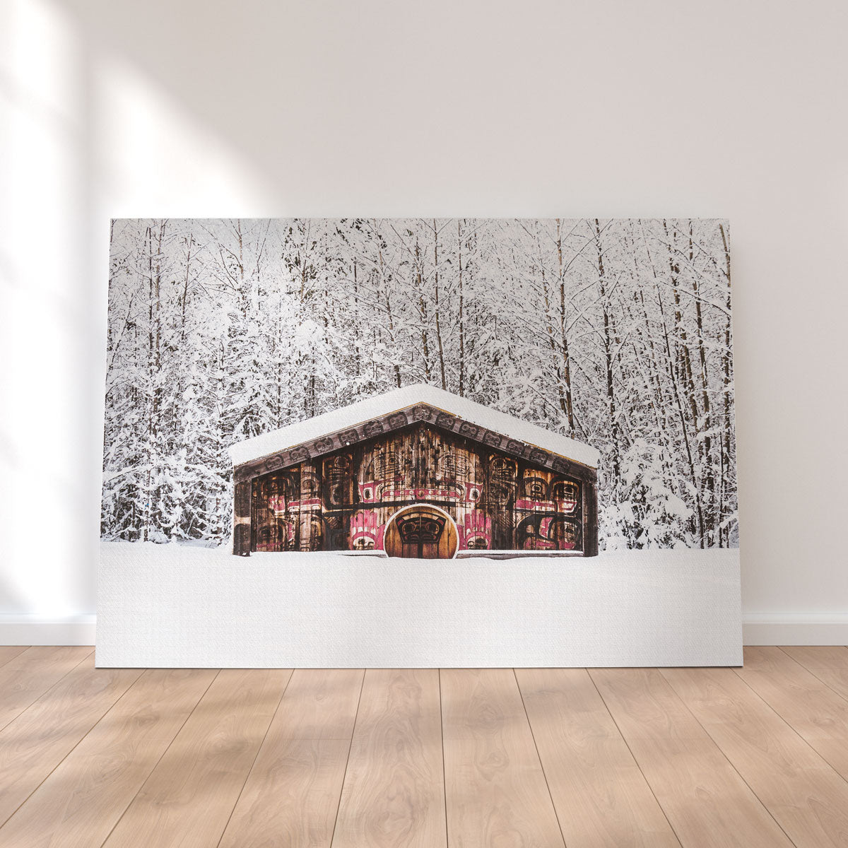 Exquisite Nisga'a Memorial Wall Art by Mike Cotton