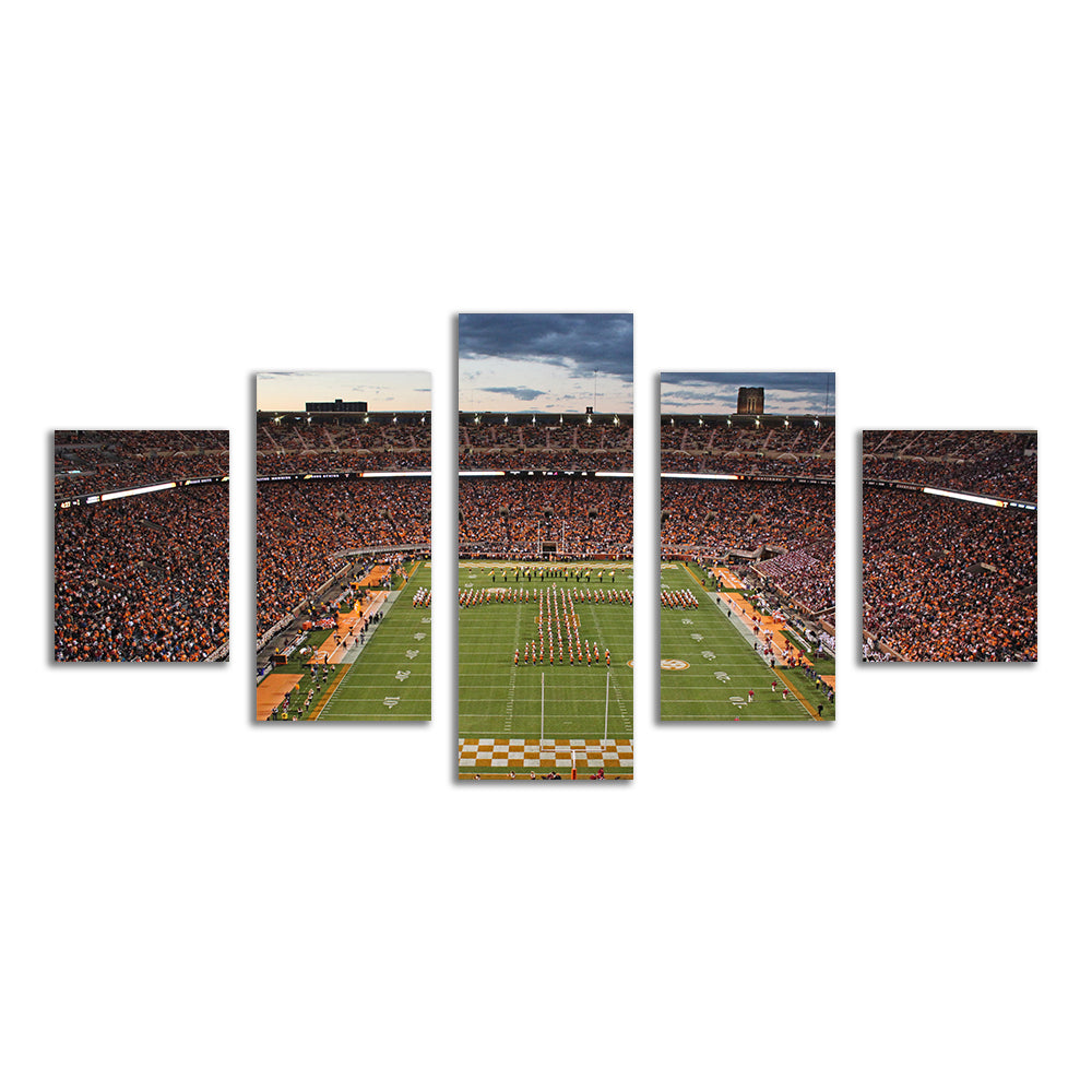 Neyland Stadium Premium Wall Art - Sustainable Kiln - Dried Pine Frame