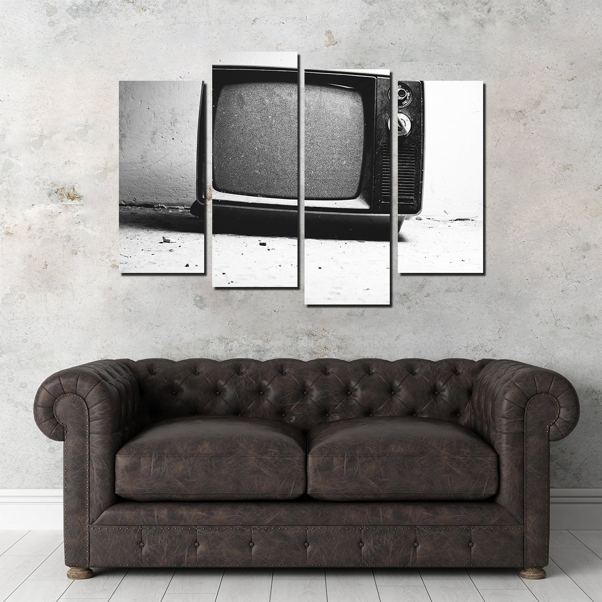 Exquisite Old - Style TV - Inspired Canvas Prints