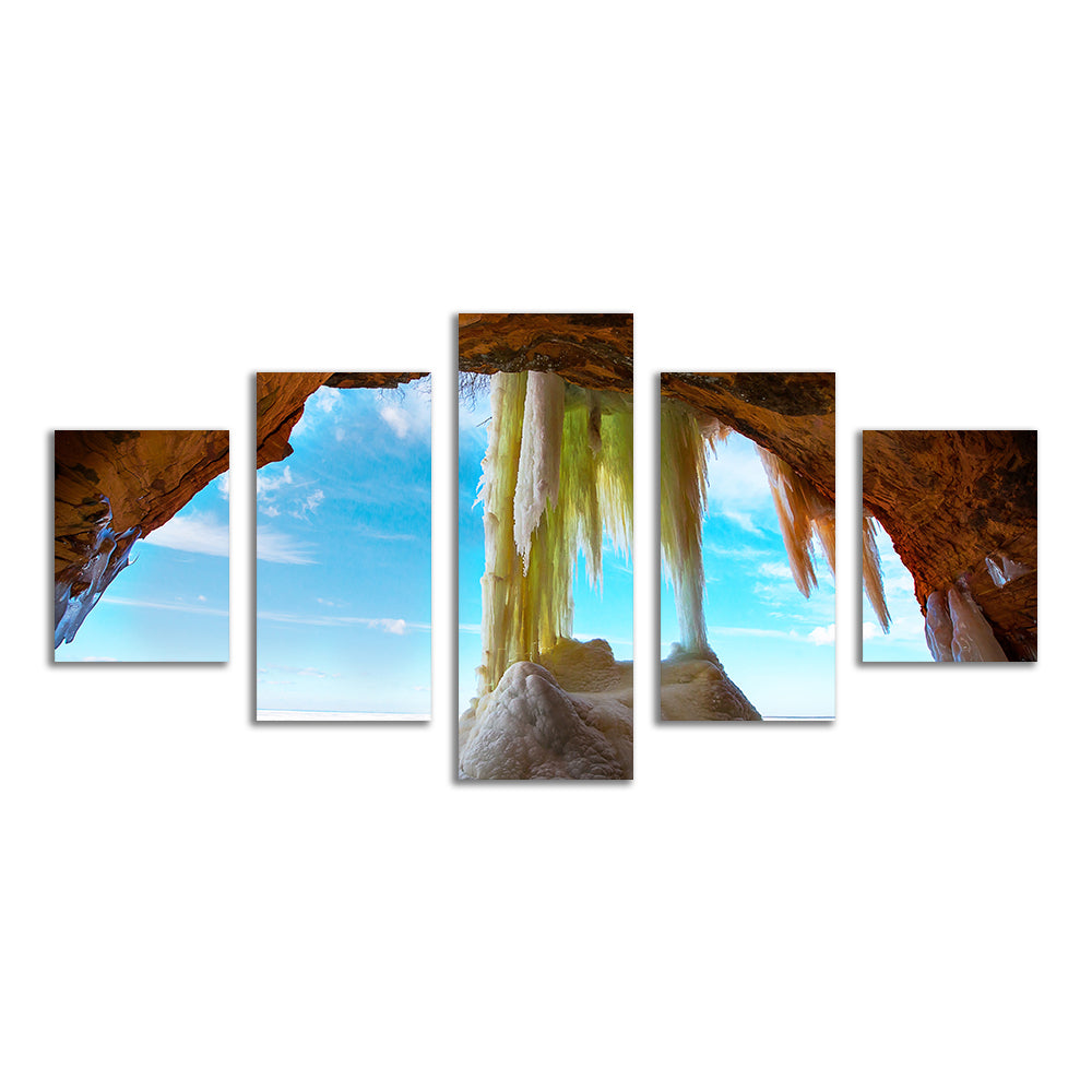 Breathtaking Apostle Islands Ice Caves Wall Art for Stunning Home Decor