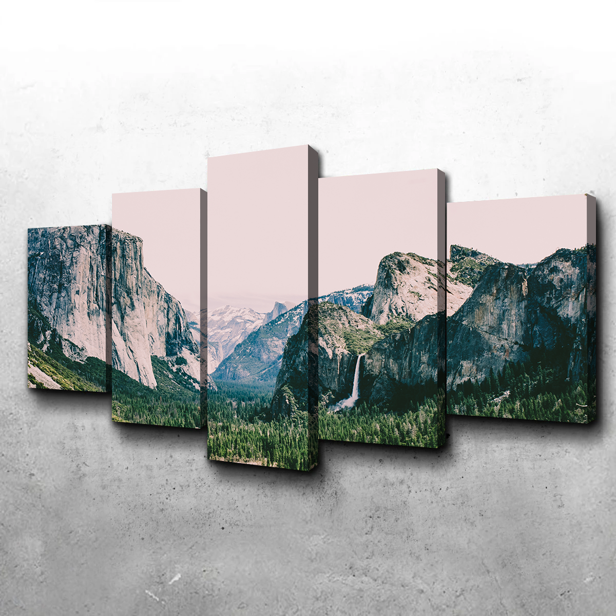 Stunning Pink Yosemite Wall Art by Kyle Sherry