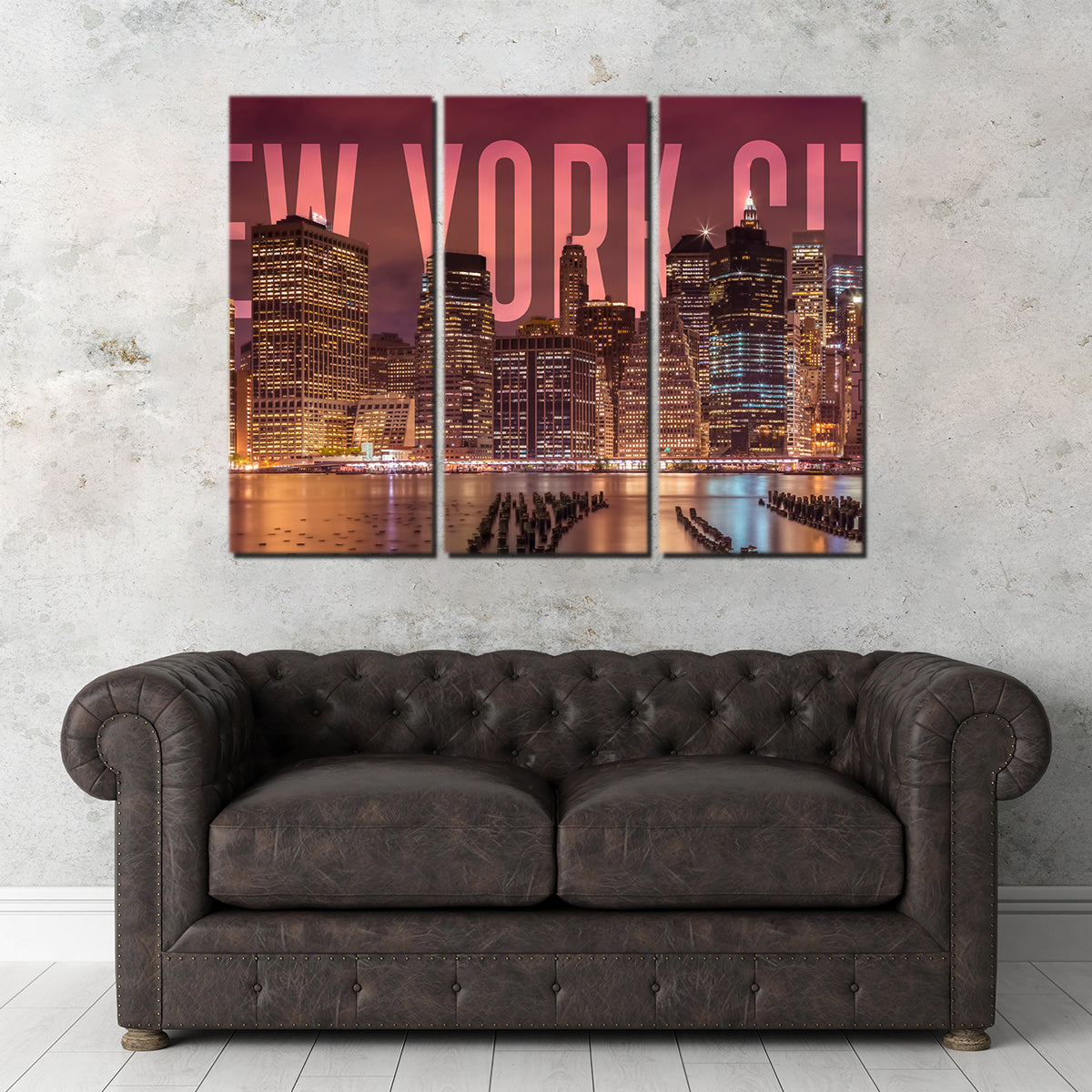 Stunning New York City Skyline Panorama Wall Art for Your Home Decor