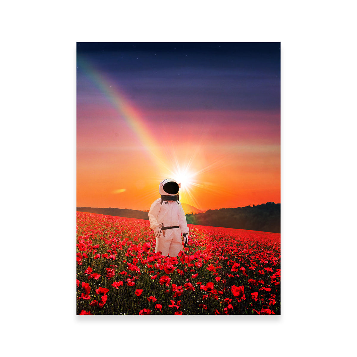 Astro Sunset Wall Art - Stunning Decor by RAPart