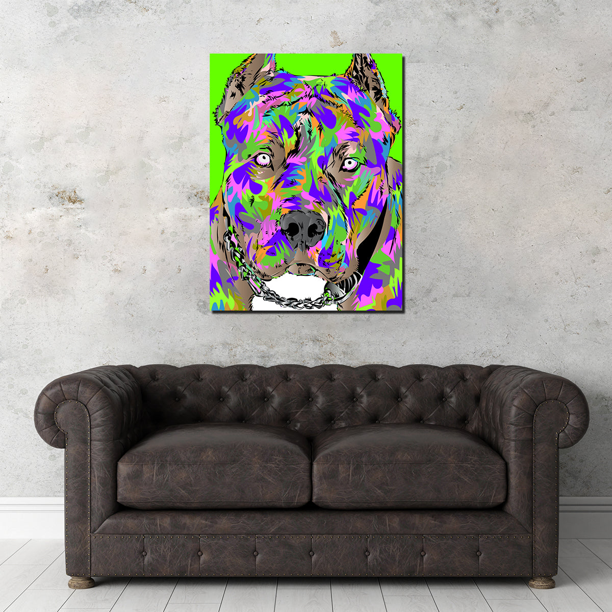 Stunning Pit Bull Wall Art for Your Home Decor