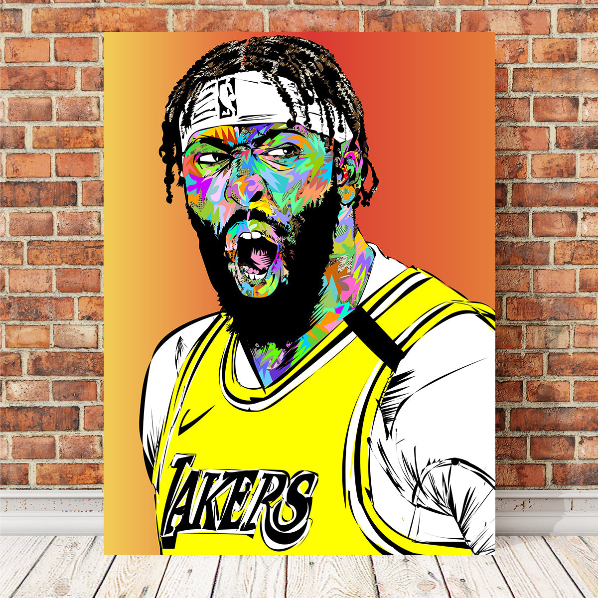 Exclusive Anthony Davis Wall Art for Sports Enthusiasts