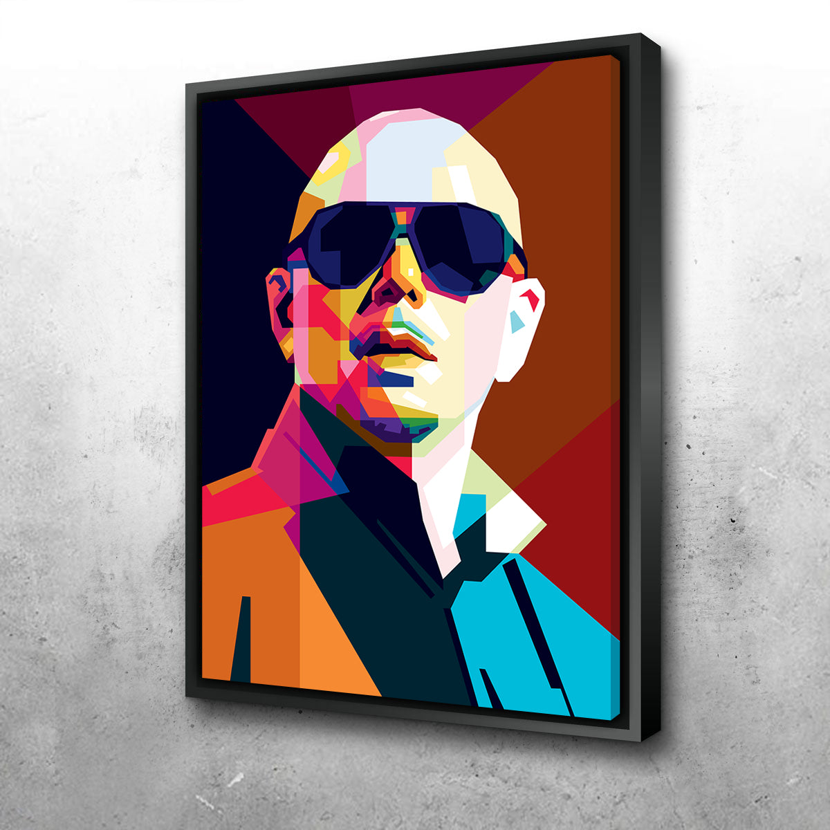 Stunning Pitbull Wall Art by Ralph & Laura Design
