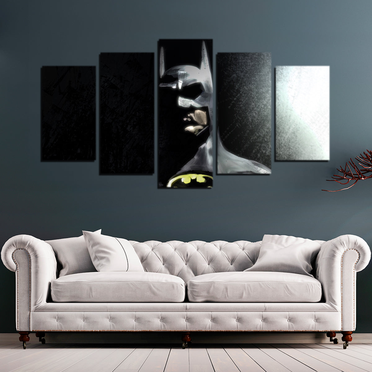 Stunning Batman In The Light Wall Art by Andy Brackpool