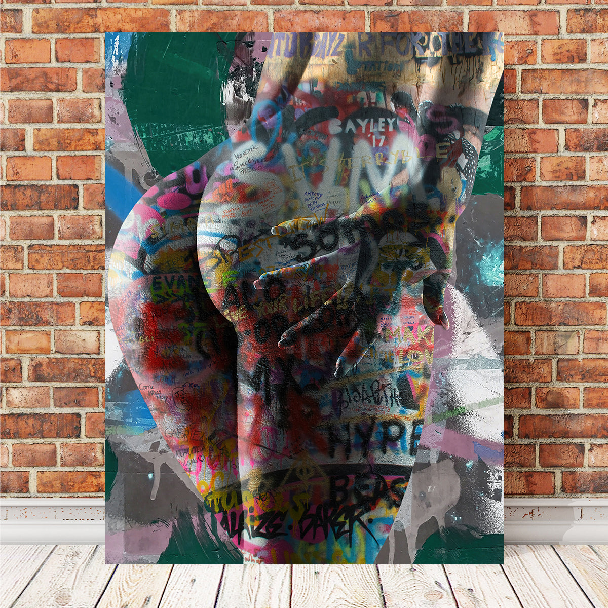 Exquisite Bayley Wall Art by Stephen Chambers