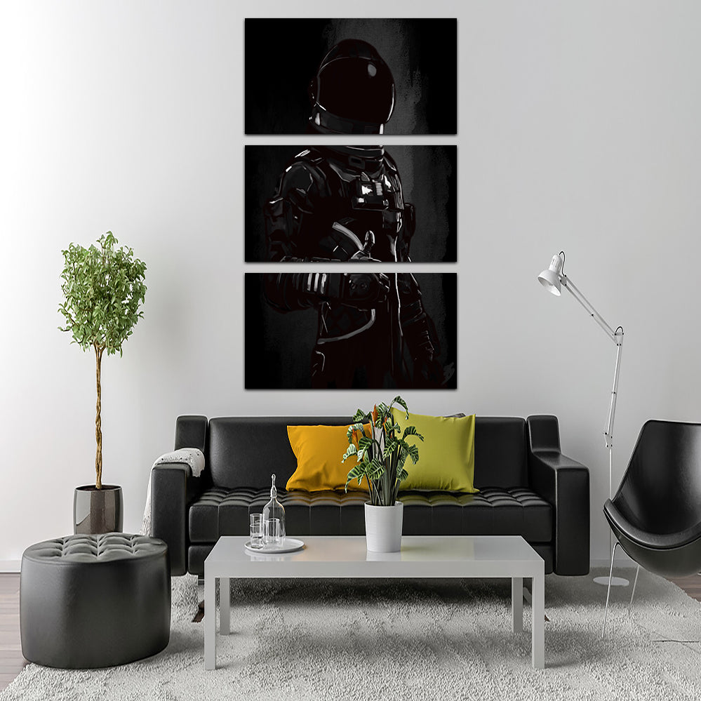 Stunning Astronaut Character Wall Art by Andy Brackpool