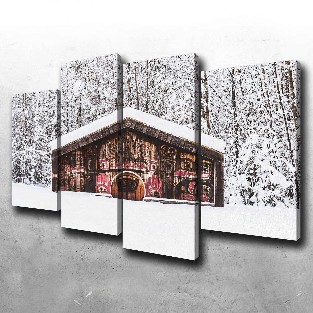 Exquisite Nisga'a Memorial Wall Art by Mike Cotton