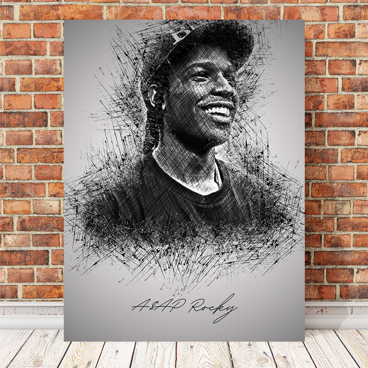 Asap Rocky Smile Stunning Wall Art for Your Home Decor