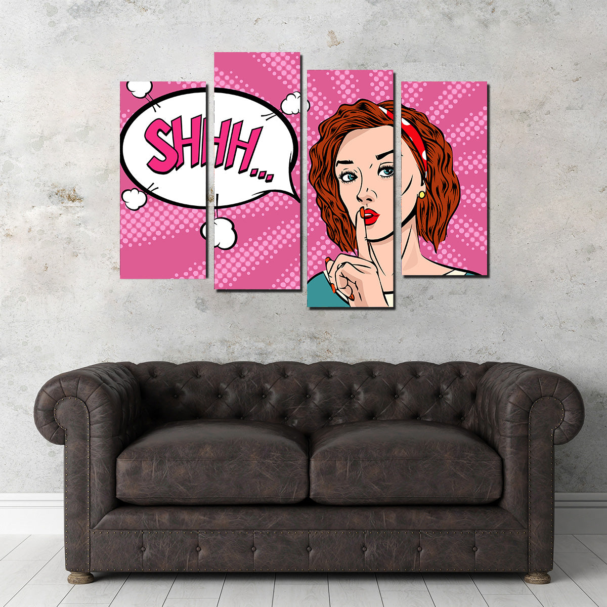Exquisite Shhh Wall Art for Stunning Home Decor