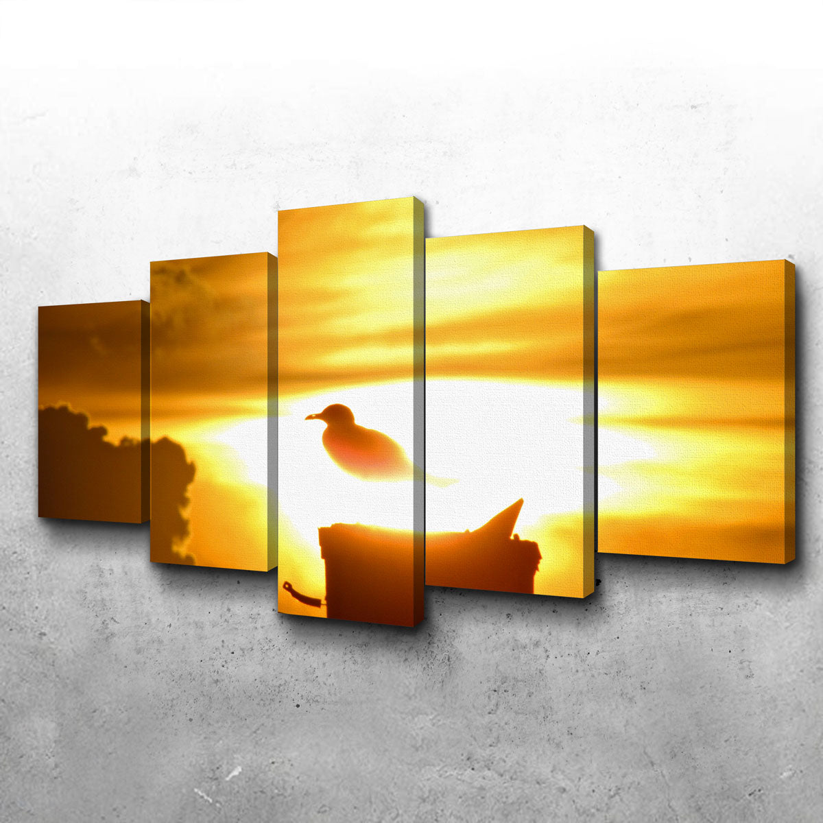 Stunning Nuclear Seagull Wall Art by David Campbell