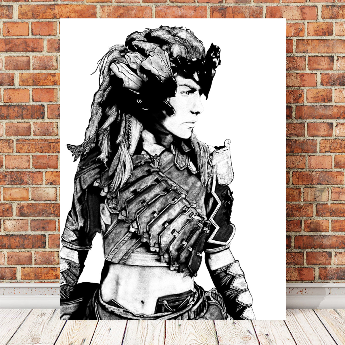 Stunning Aloy 2 Wall Art by JPS Darko Art