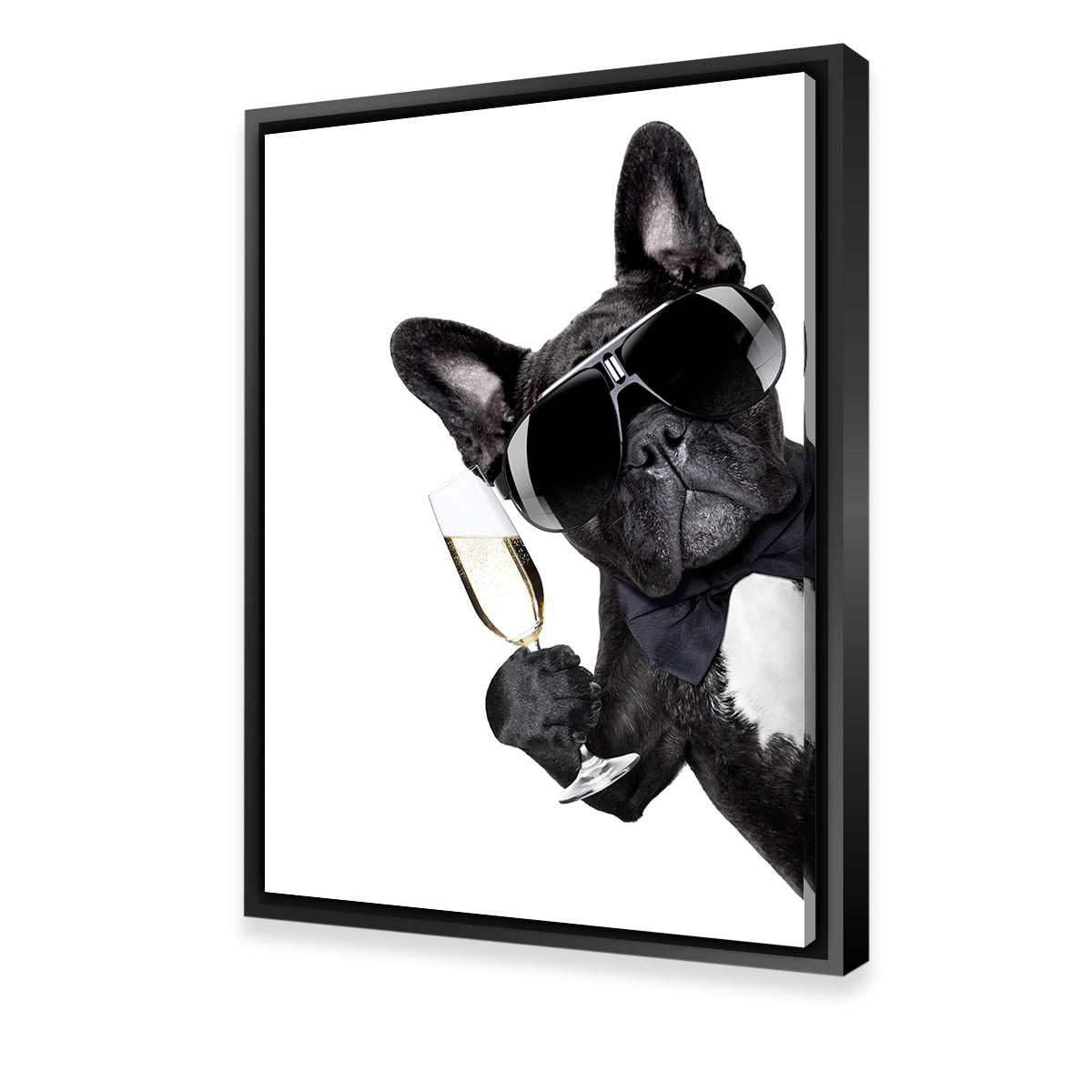 Exquisite Champagne Dog Wall Art for Home Decor