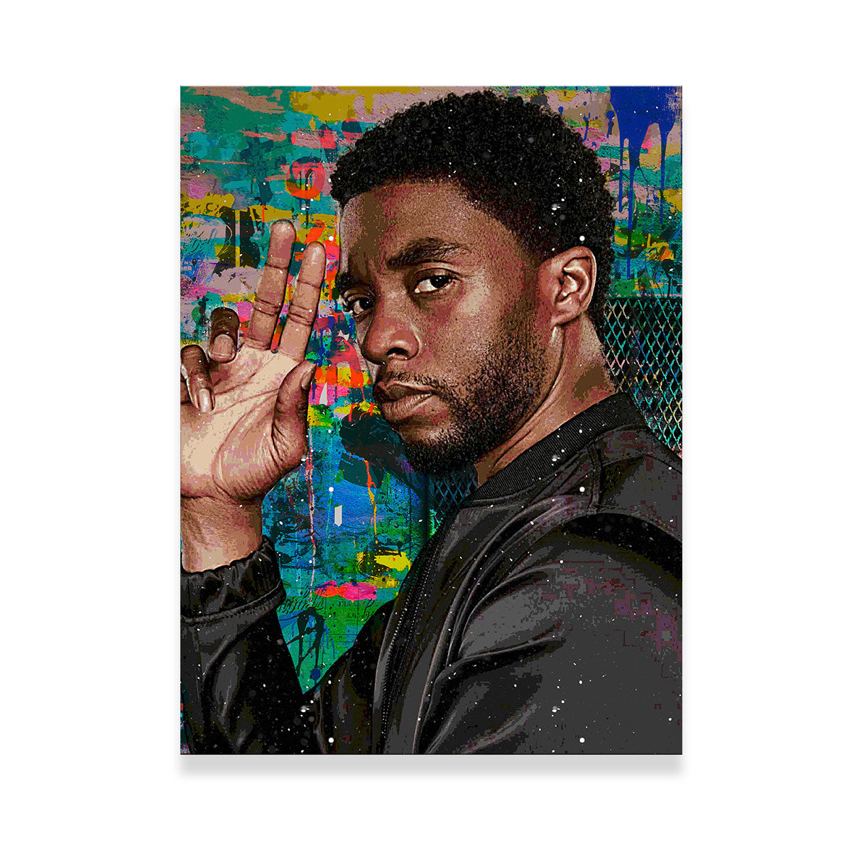 Exclusive Chadwick Boseman 2 Wall Art - Ideal Decor for Fans