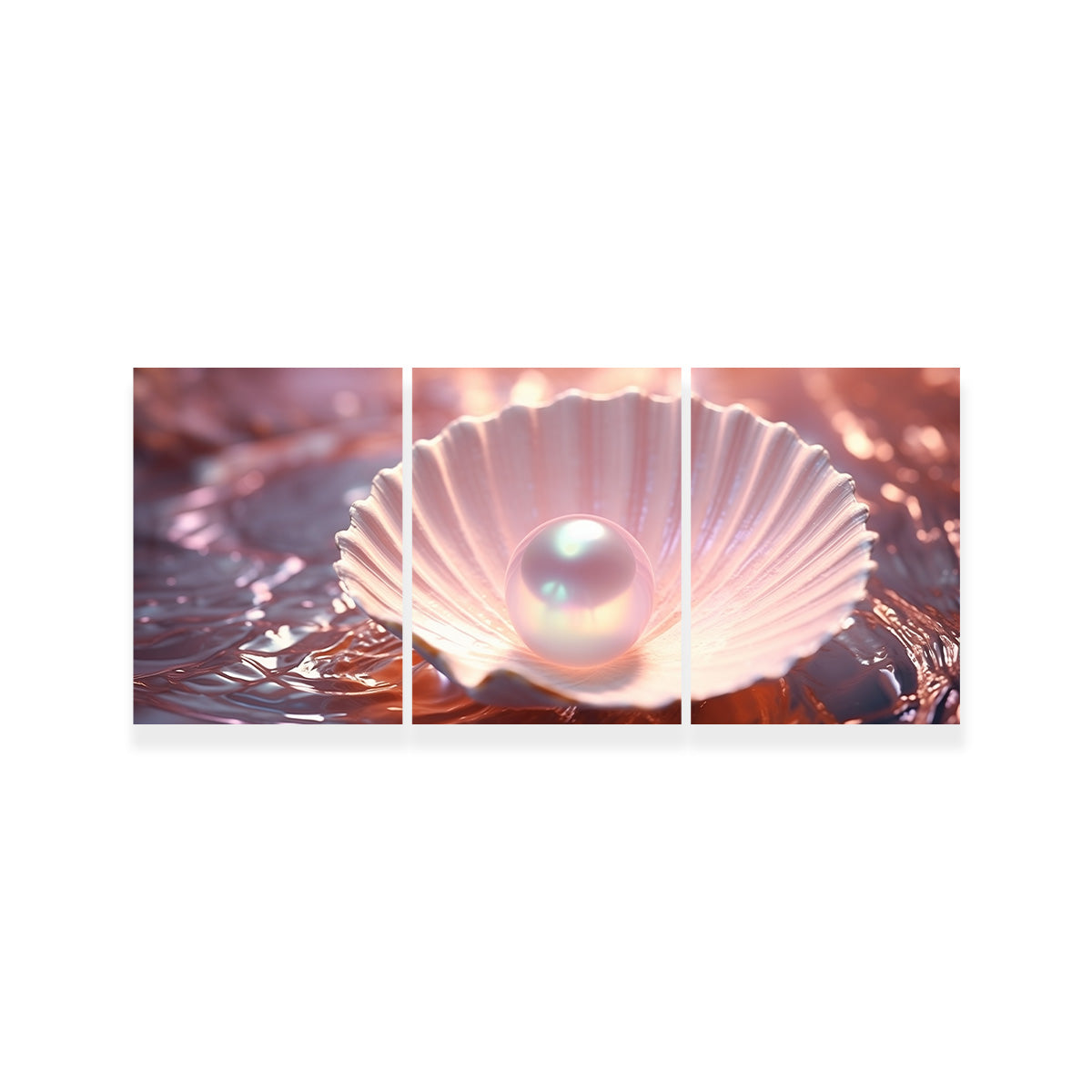 Exquisite Pearl & Seashell Art Prints on Museum Quality Canvas