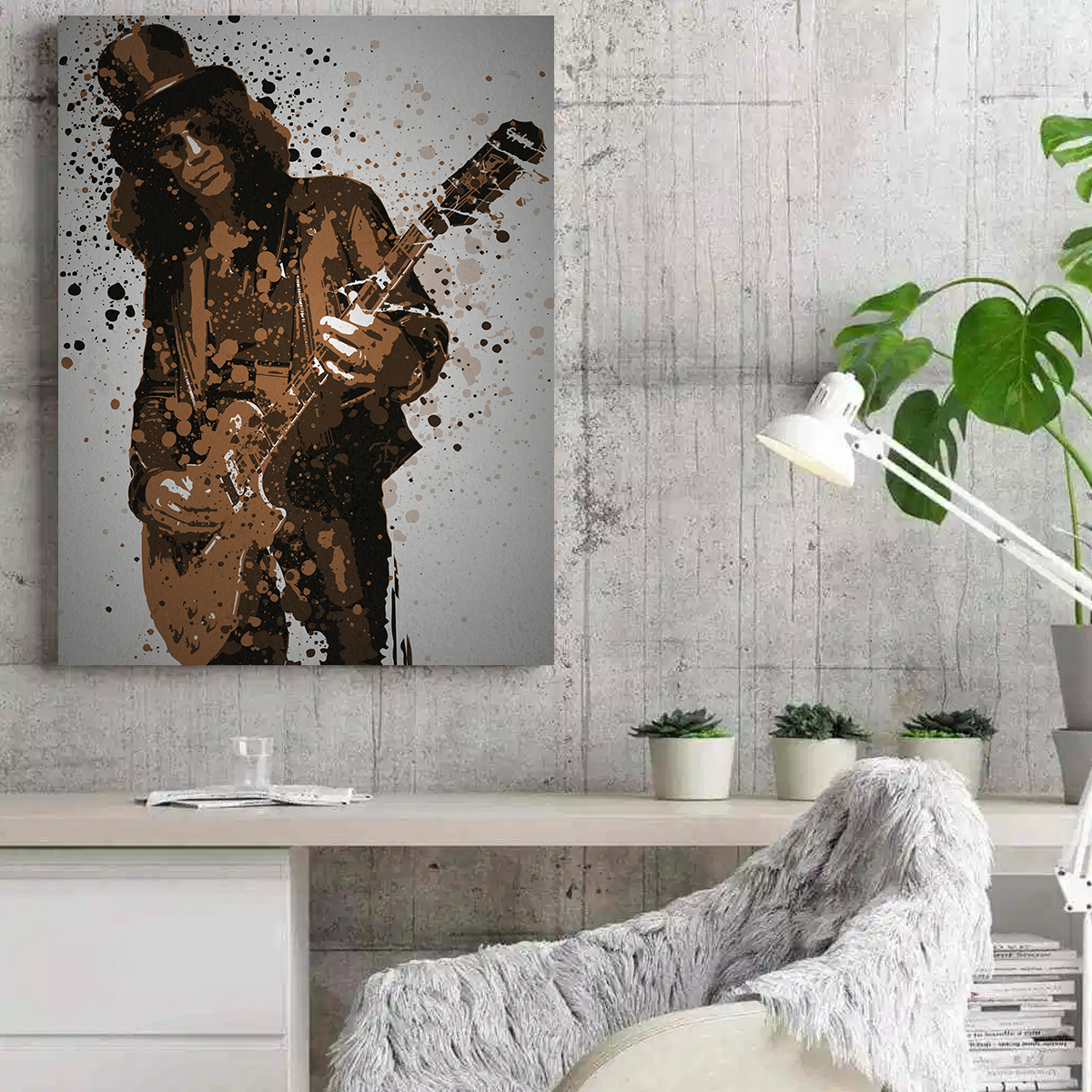 Stunning Top Hat Wall Art by TM Creative Design