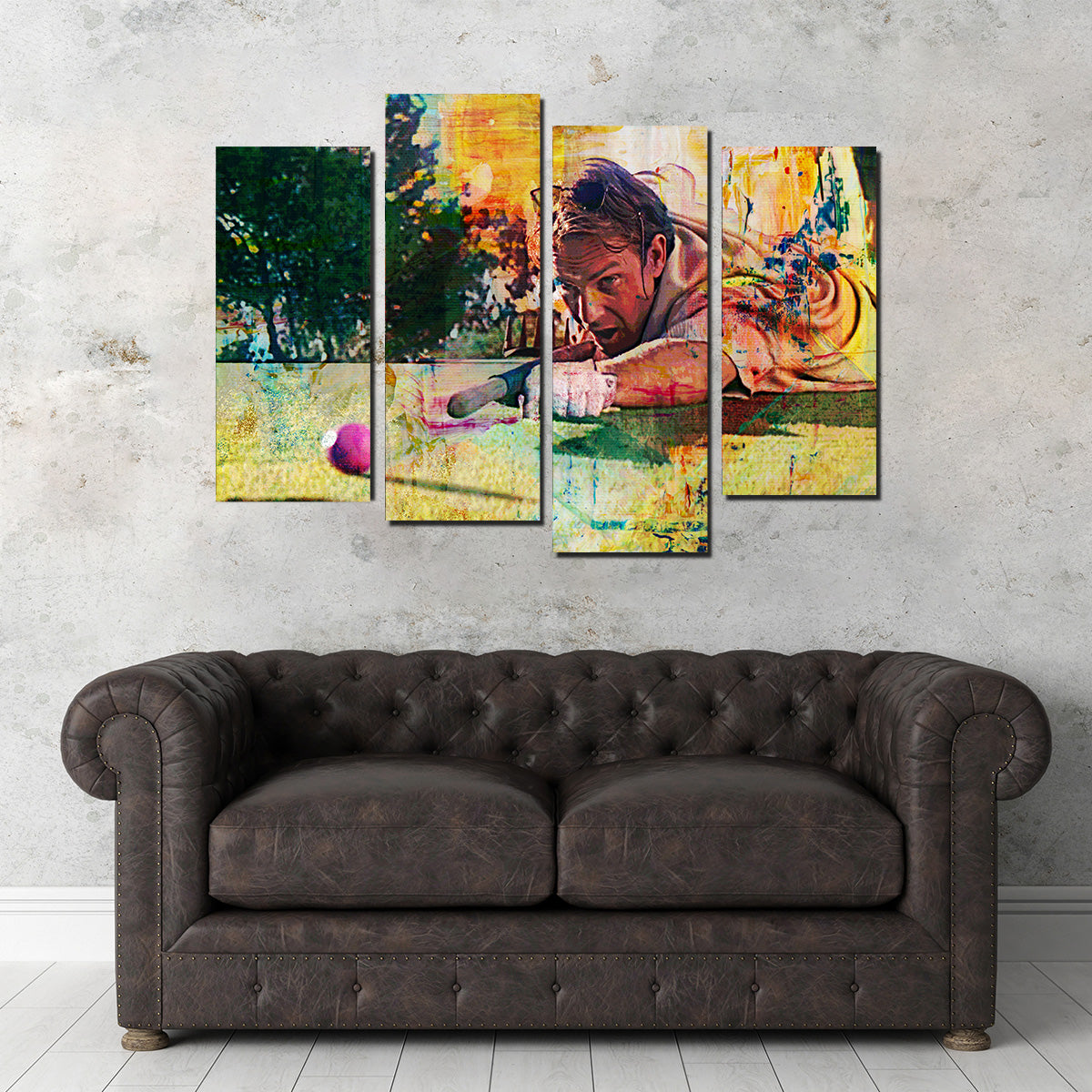 Exquisite Tin Cup Wall Art for Home Decor