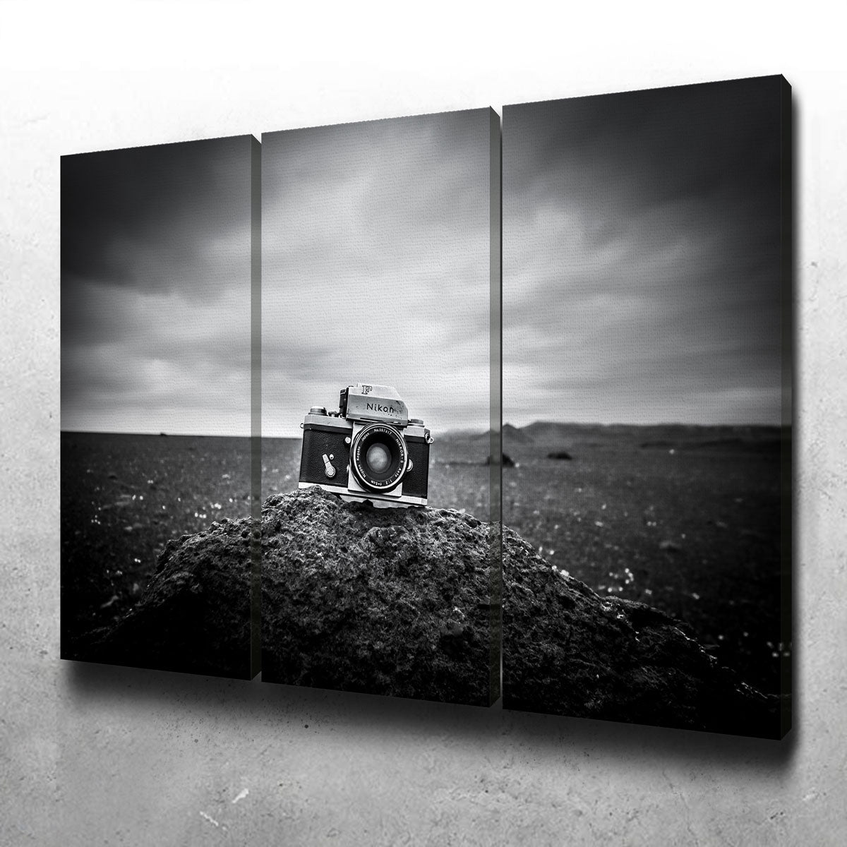 Stunning Vintage Iceland Wall Art by Dennis Maida