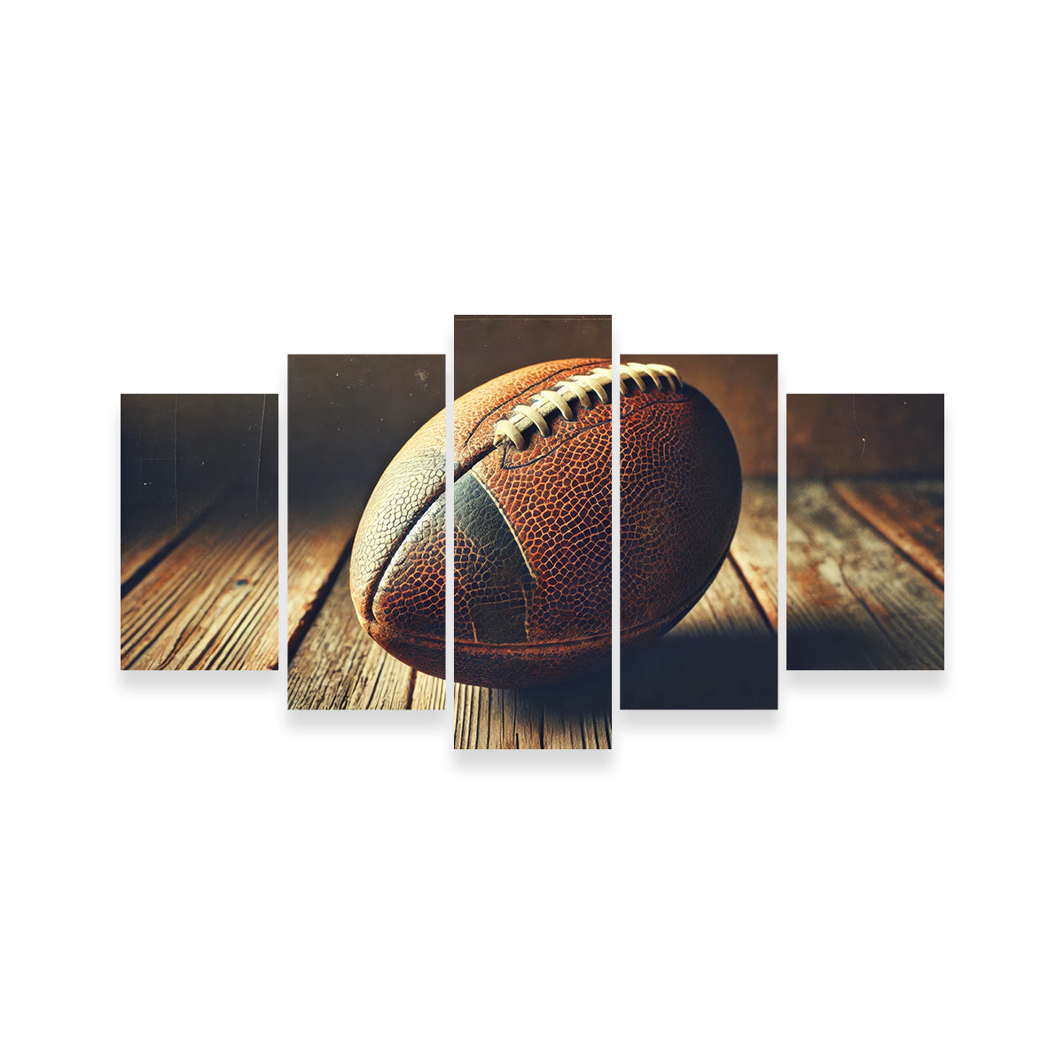 Vintage and Stylish Football Wall Art for Sports Enthusiasts