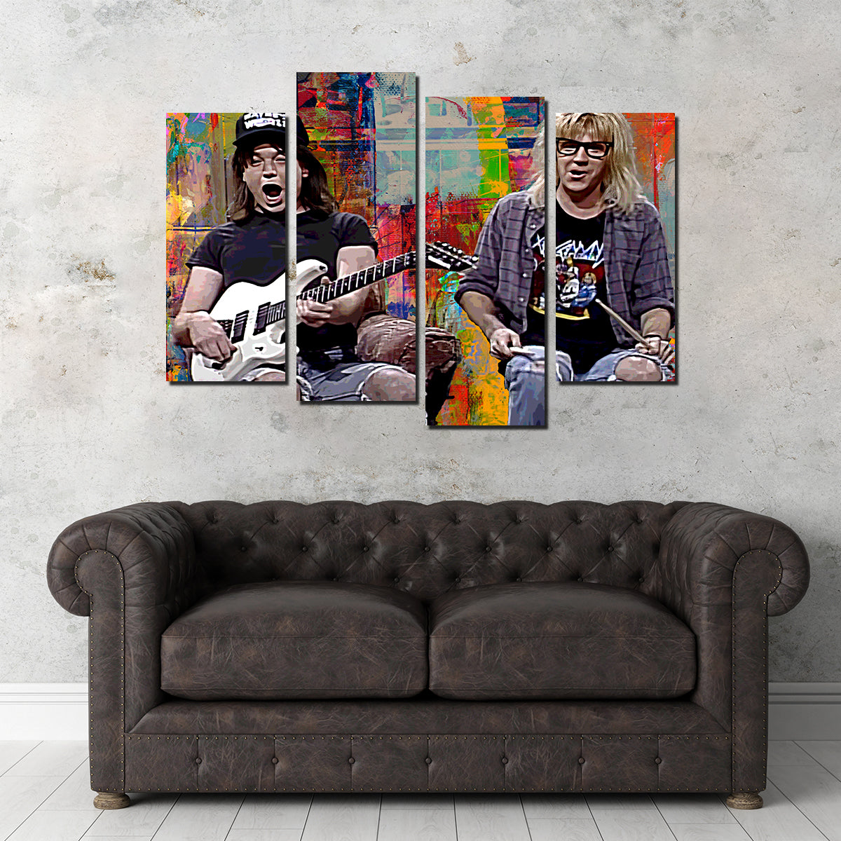 Wayne's World Stunning Wall Art - Museum-Quality Decor