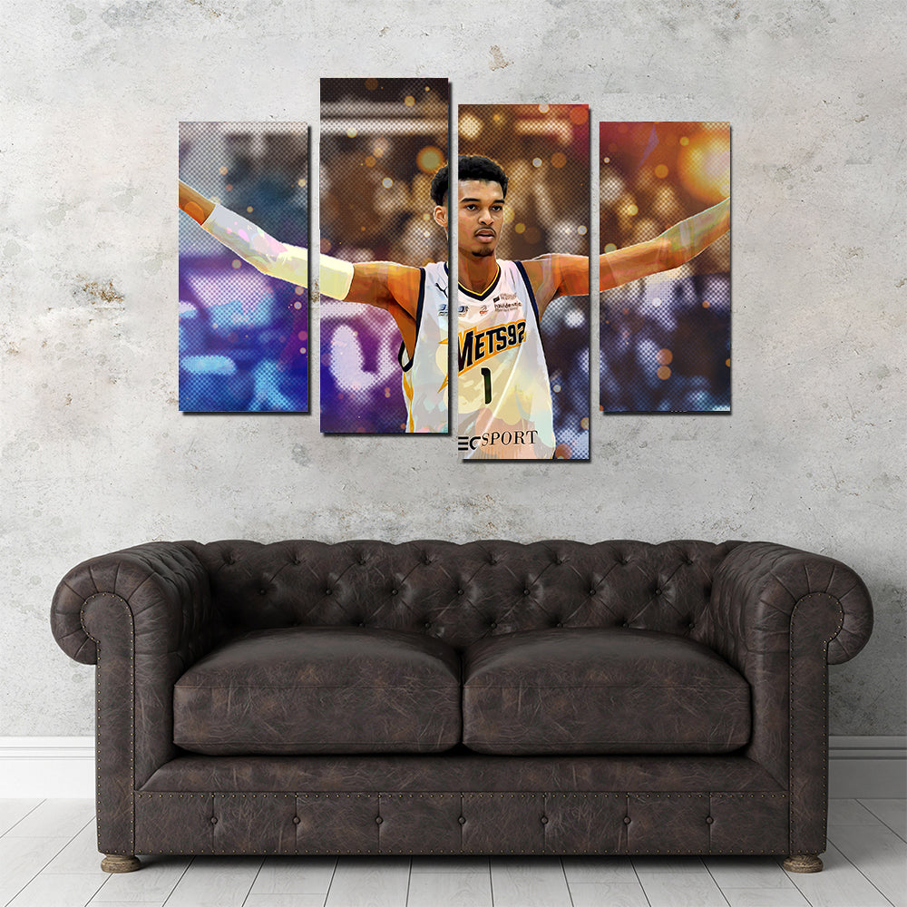 Victor Wembanyama Premium Wall Art for Home Decor