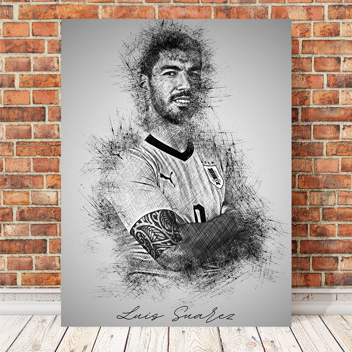 Stunning Luis Suárez Wall Art for Your Home Decor