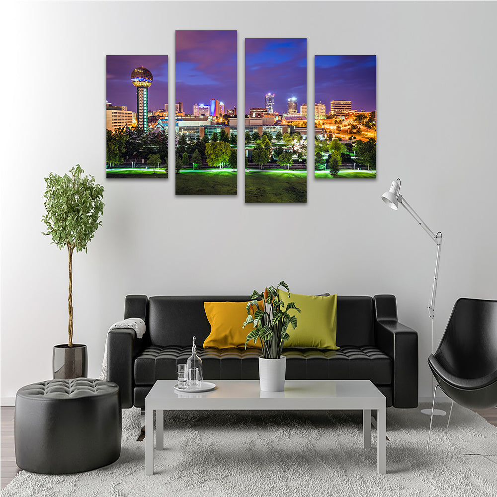 Exquisite Knoxville Downtown Wall Art for Stunning Home Decor