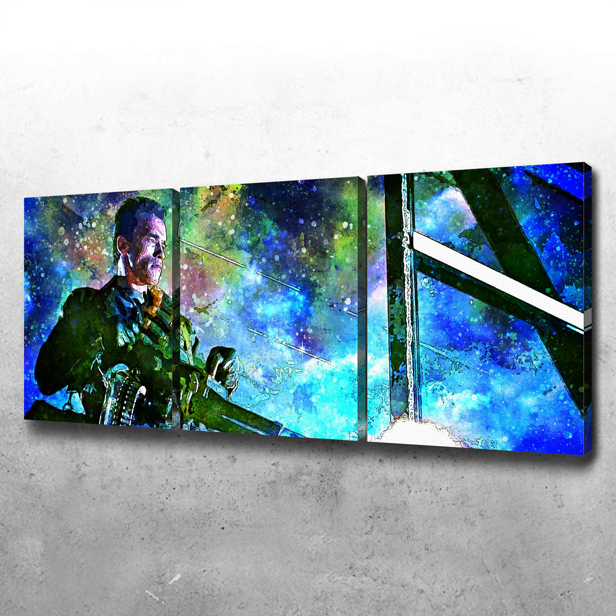 Exquisite T2 Wall Art - Sustainable Pine Wood Framed Canvas