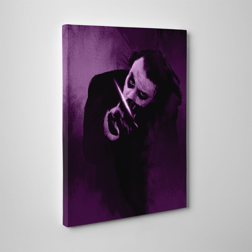 Unique Knife Clown Wall Art by Andy Brackpool
