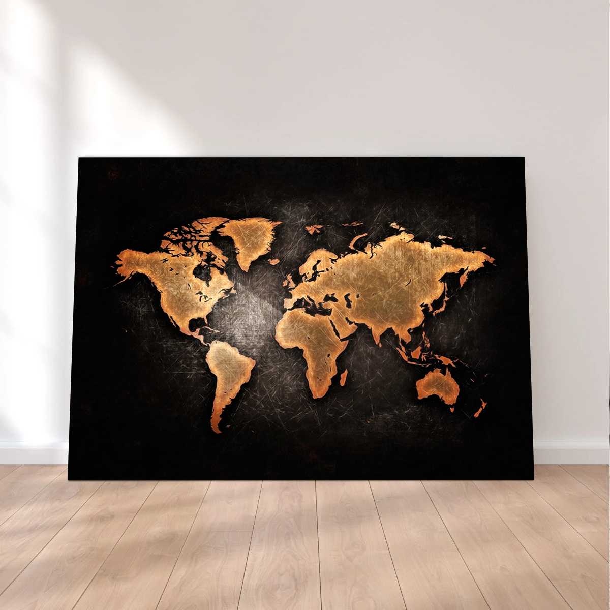 Exquisite World Map Wall Art for Stunning Home Decor