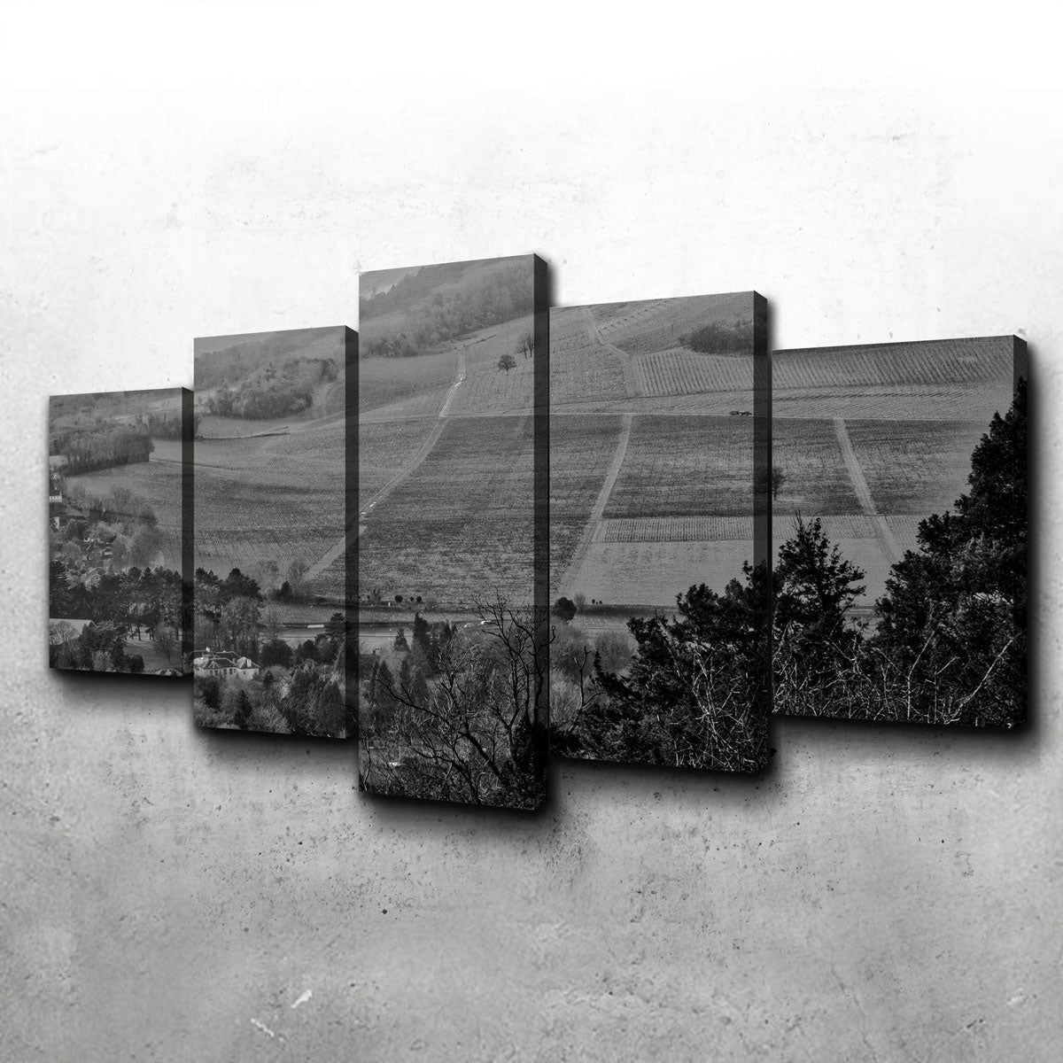 Stunning Moody Hills Wall Art by Mike Cotton