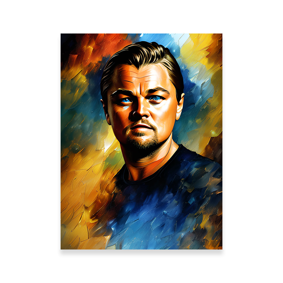 Stunning Leonardo DiCaprio Wall Art by Dina Rolle
