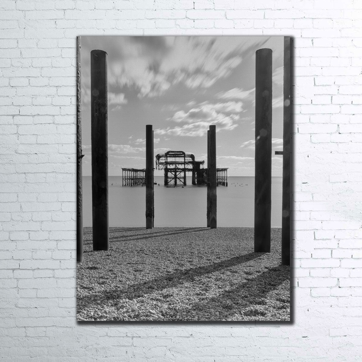 Stunning West Pier Wall Art by Mike Cotton