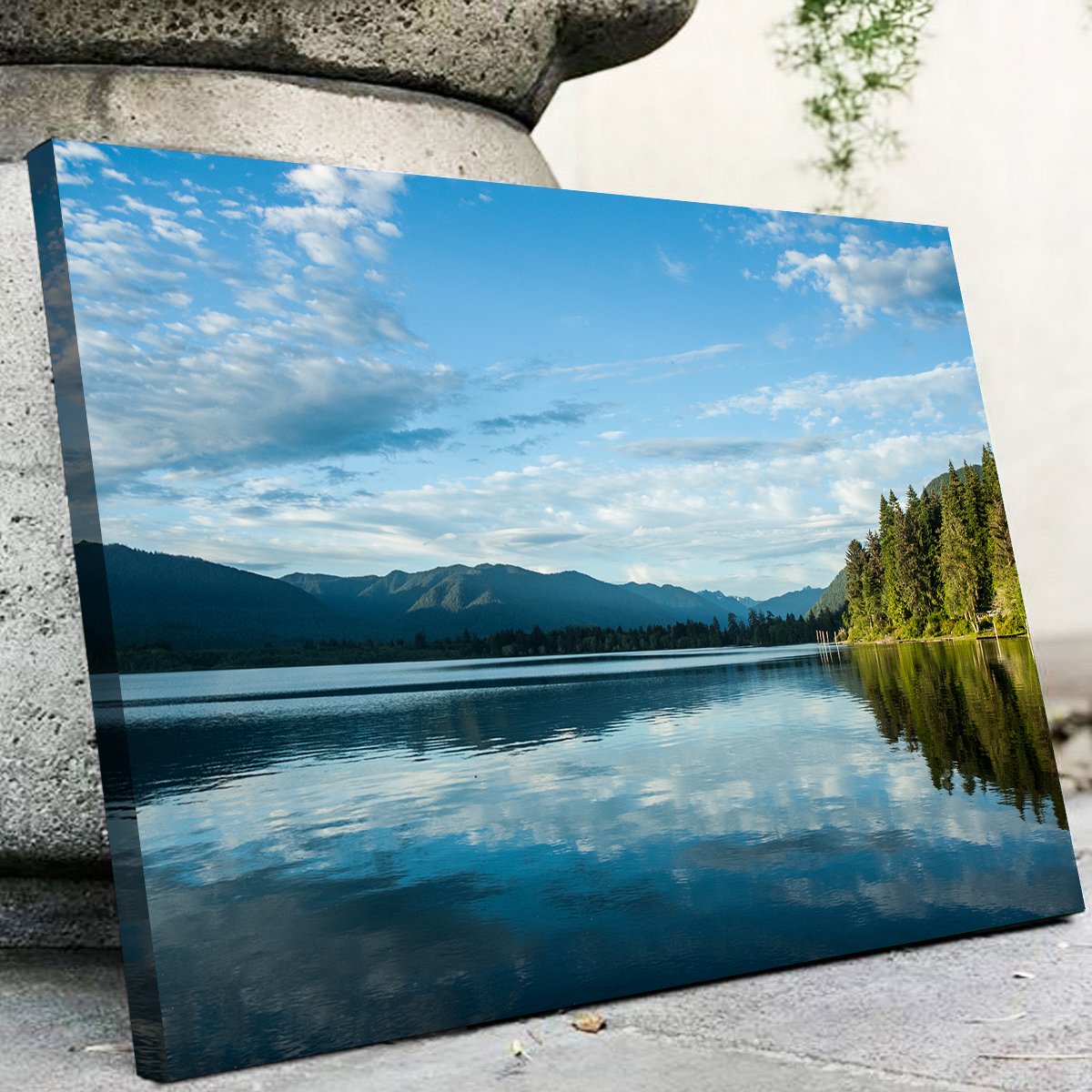Stunning Lake Quinault Wall Art by Kyle Sherry